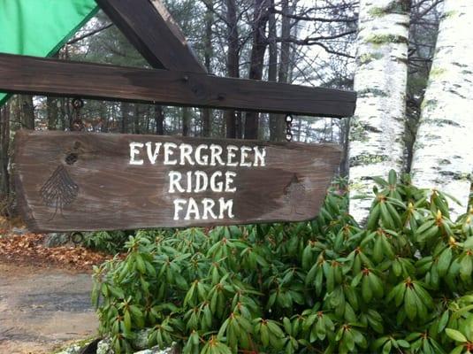 Evergreen Ridge Farm in New Durham, New Hampshire.