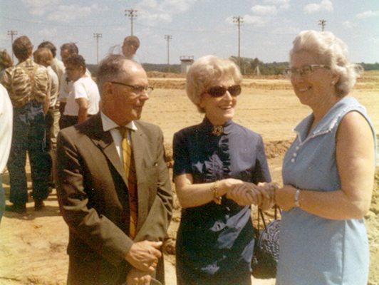 Breaking ground at Stone Belt around 1970