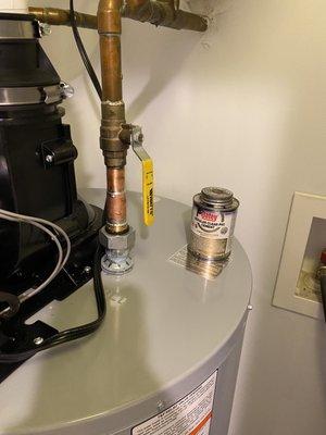 40 gallon water heater  Low Nox edition