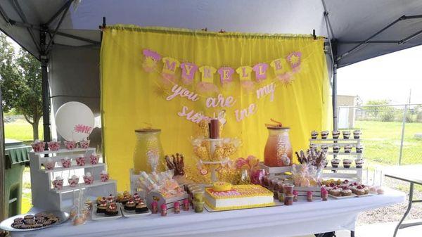 We also do Snack Tables For your events , Ask Us Now about Our Prices