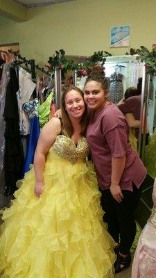 So many dresses to choose from and extremely friendly staff!