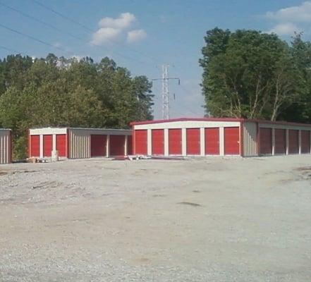 Brand new storage units.