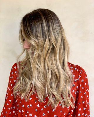 Natural balayage