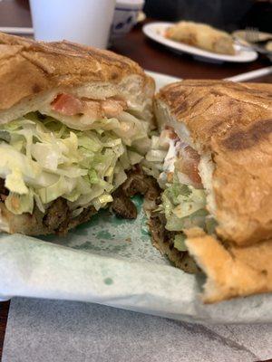 Beef fajita torta