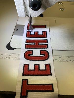 Custom name plate for customer