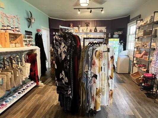 Many Items to choose from, including beautiful Kimonos and dresses.