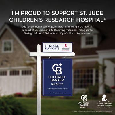 coldwell Banker announces partnership with Saint Jude's children's research Hospital