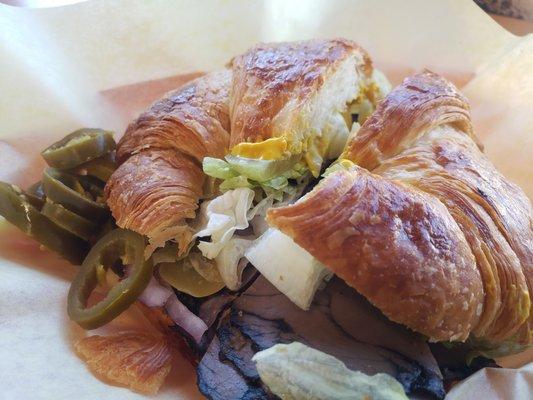 Roast Beef Croissant