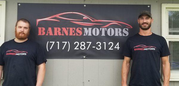 Barnes Motors:  Zach and Brandon