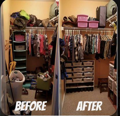 Closet organization