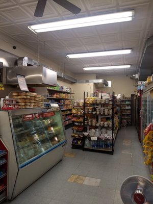 Inside the deli