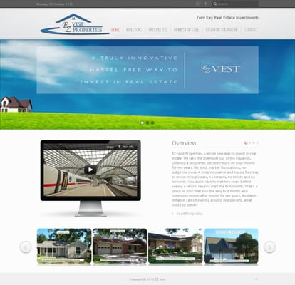 Check out the new website we just designed www.ezvestproperties.com