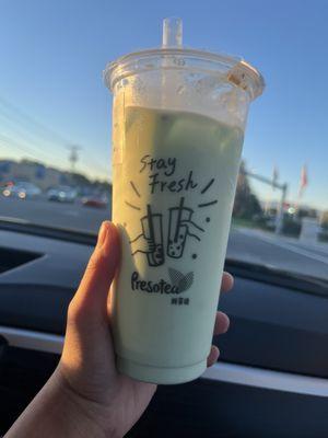 Pistachio Milk Latte