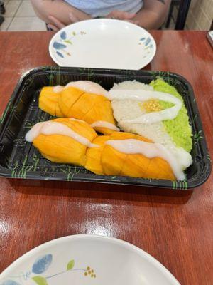 Mango sticky rice