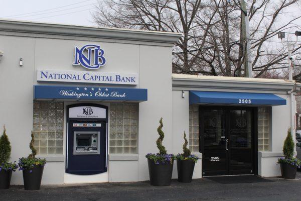 National Capital Bank's branch in the Courthouse neighborhood of Arlington, VA