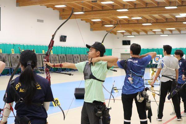 National Archery Scholarship Tour in EACE's Indoor Range