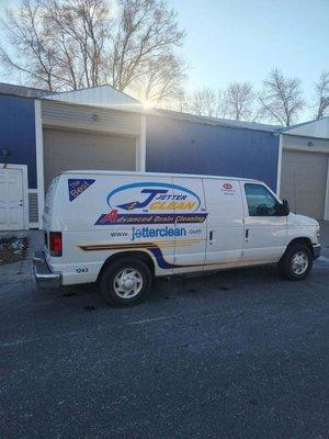 Our Jet Van outside the Lakeville Location