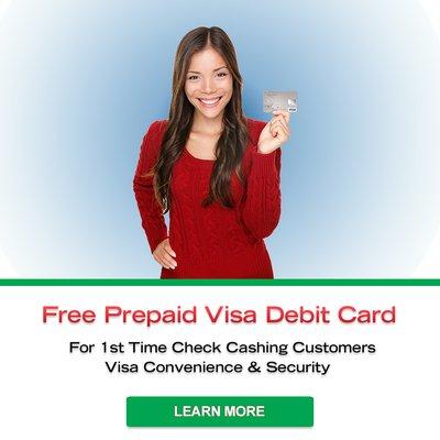 Prepaid Visa Debit Card