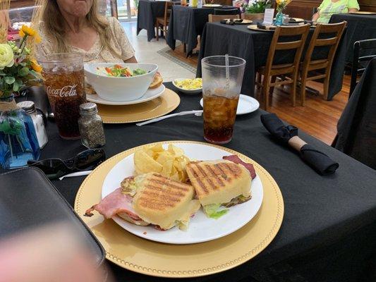 Hot Italian sandwich is very good!