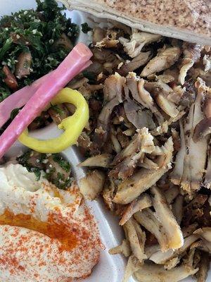 Chicken Shawarma Plate