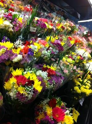 Colorful bouquets