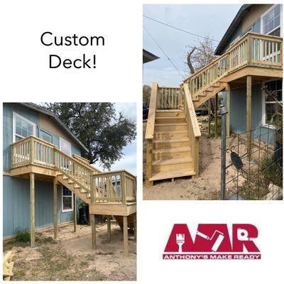 Custom decks for any house!