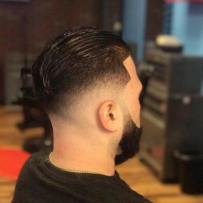 Undercut drop fade