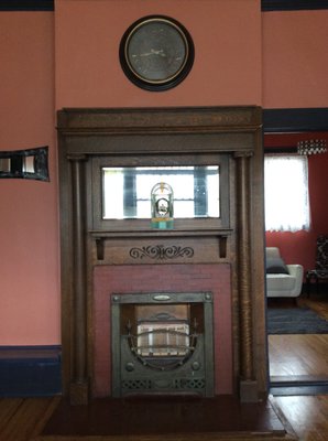 Senate Bar area in the Governor's Row House.