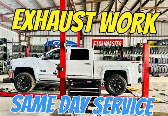 EXHAUST WORK BEST PRICES