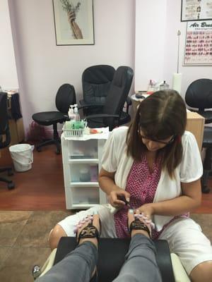 Pedicure only $20!