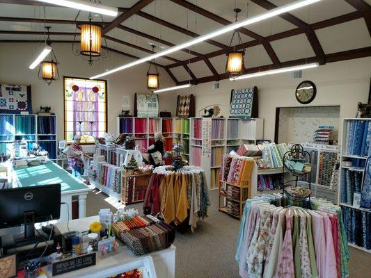 Friends Around the Block Quilt Shop.