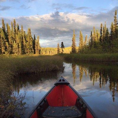 Rhein Lake canoe trip.