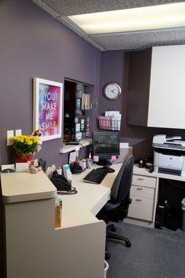 Front Desk Reception Area