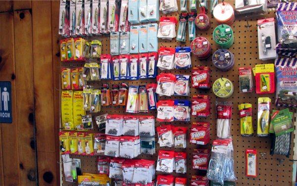 All sorts of must have tackle, hooks, line and weights!