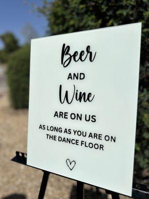 Custom Bar Signage