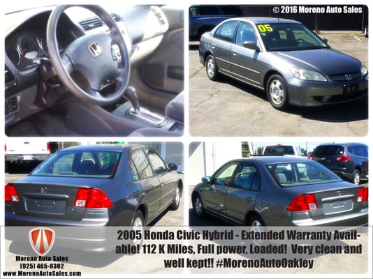 This 2005 Honda Civic Hybrid comes fully loaded!#used #car #dealers #dealer #family Se habla español