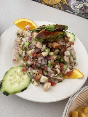 Ceviche Tostada