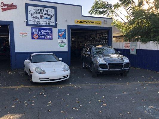 The front hood & headlights is almost identical on both cars but I'll go with the Cayenne.