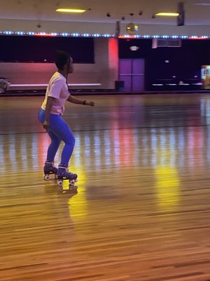 Me skating