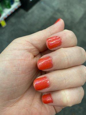 Gel manicure