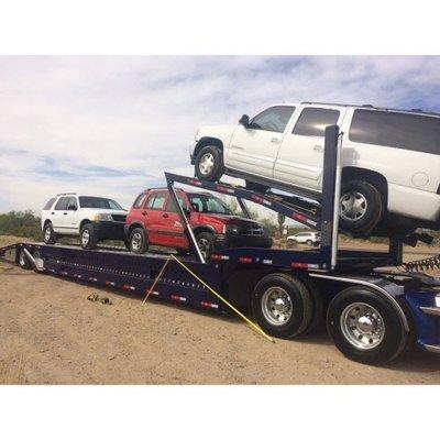 Inventory leaving Arizona bound for Colonial Motors North