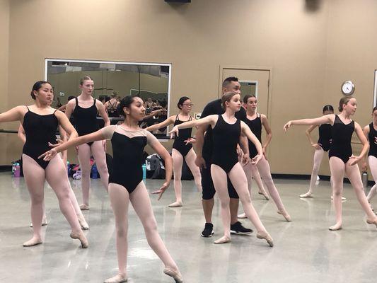 Ballet Class with guest artist Francisco Gella