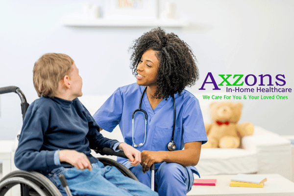 Axzons Team Caring For A Client