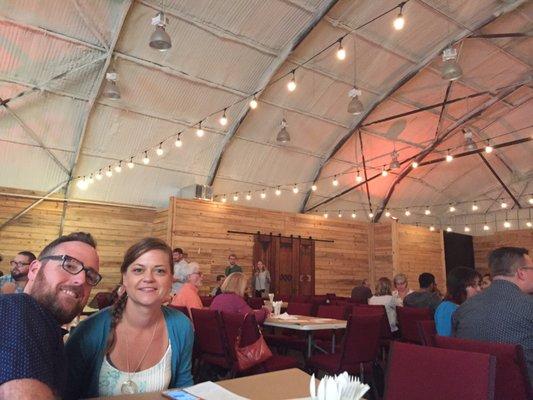 Krystal and Jason enjoying this beautiful space! #OrlandoSoup #orlandosoup5 #yelpOrlando