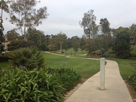 One of the park entrances.