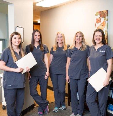 Our awesome Dental Hygienists!