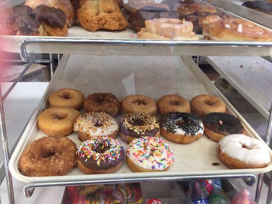 Donuts selection