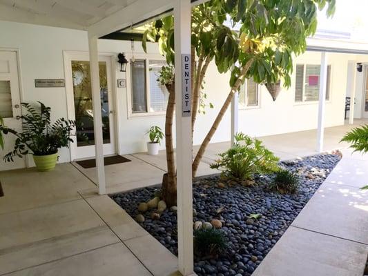 Welcoming Courtyard