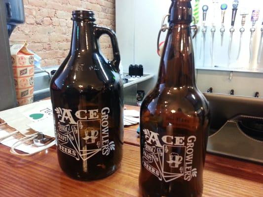 Their growlers.