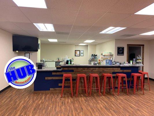 The new look in our new spot!